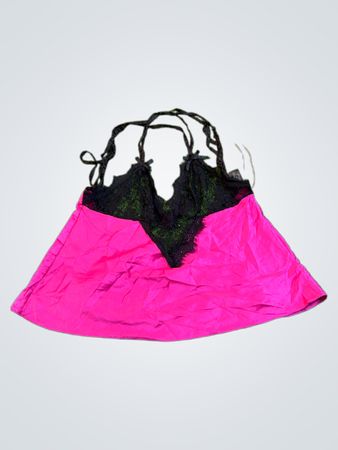 Pink Lace Trim Camisole
