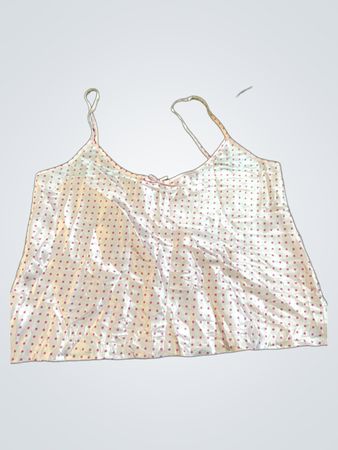 Women's Pink Polka Dot Camisole