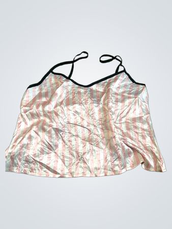 Pink Striped Tank Top
