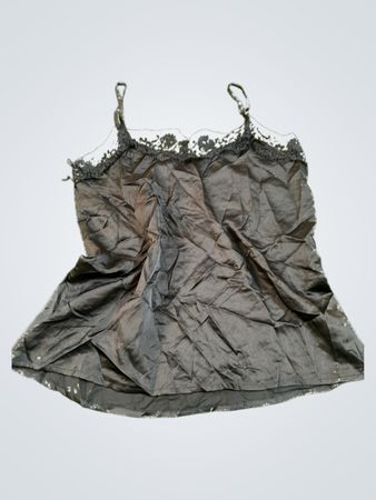 Black Lace Trim Camisole