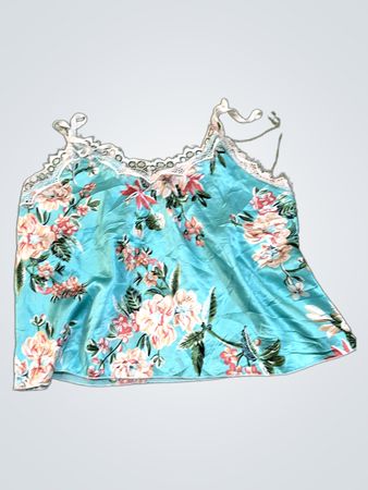 Blue Floral Camisole
