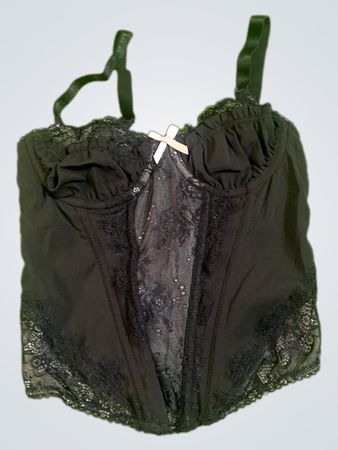 Black Lace Corset