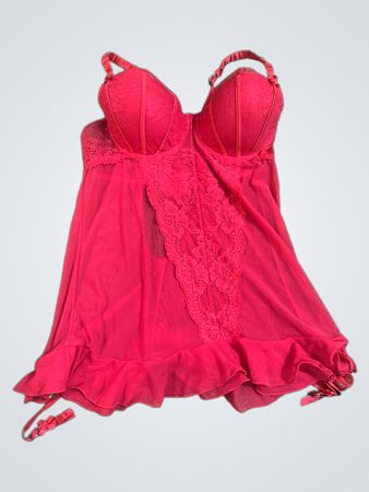 Red Lace Chemise
