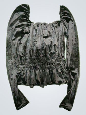 Black Velvet Top