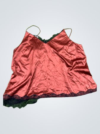 Women's Red Satin Camisole