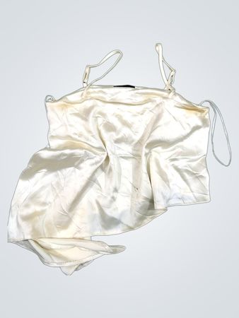 New Look White Satin Cami Top