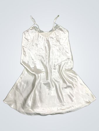 White Satin Chemise