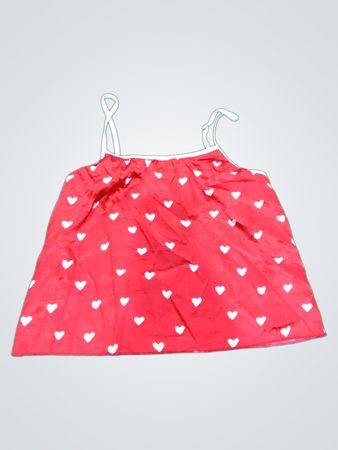 Red Heart Pattern Camisole