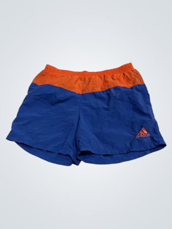 Adidas Blue and Orange Shorts