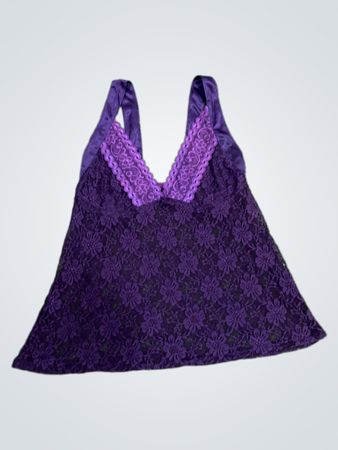 Purple Lace Top