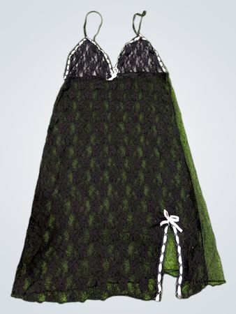 Black Sheer Nightgown