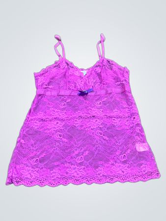 Pink Lace Camisole