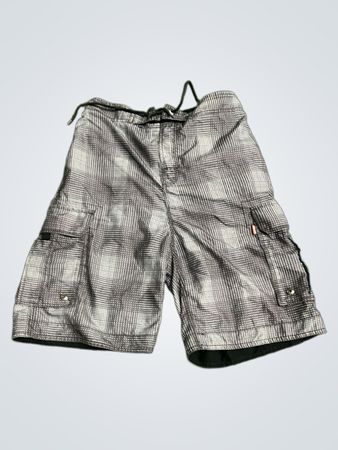 Tog24 Gray Plaid Shorts