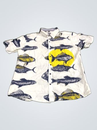 Koala Bay Fish Pattern Shirt