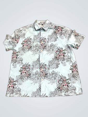 Topman Floral Pattern Shirt