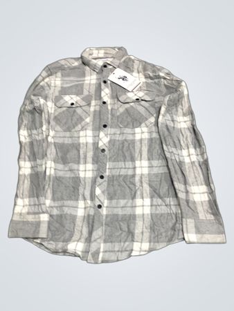 U.S. Polo Assn. Grey Plaid Button-Down Shirt