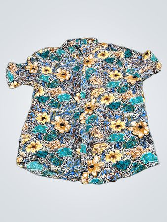 Sailor Floral Button-Up Shirt