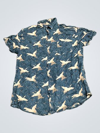 Cedarwood State Medium Blue Bird Shirt