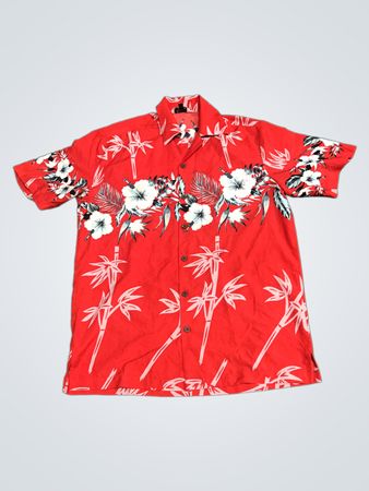 Red Hawaiian Shirt