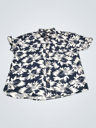 Peacocks XL Floral Shirt