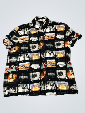ASOS DESIGN Las Vegas Print Shirt