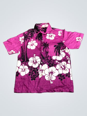 Purple Hawaiian Shirt