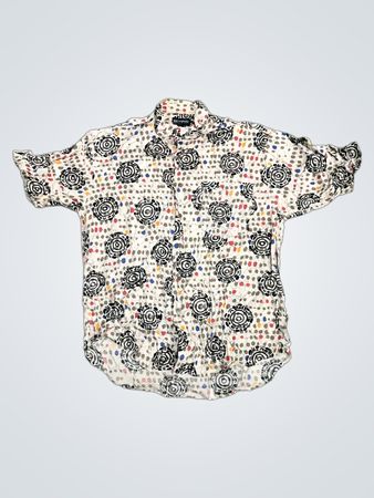 Reunion Men's Short Sleeve Button Down Shirt