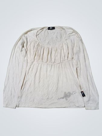 White Long-Sleeve Shirt
