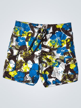 Ocean Pacific Herren Blumen-Boardshorts