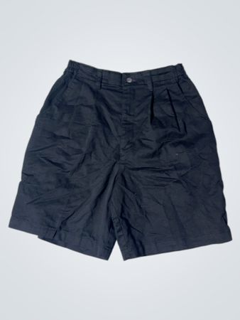 Lee Schwarze Faltenshorts