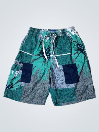 NBNgear Herren Grüne Florale Badeshorts