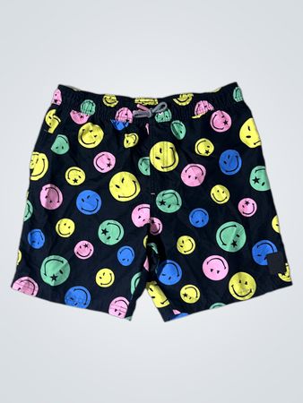 Schwarze Mix-Shorts