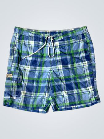 Chaps Plaid Bade Shorts