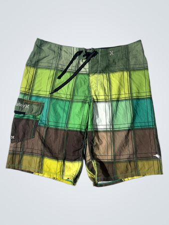 Hurley Plaid Boardshorts