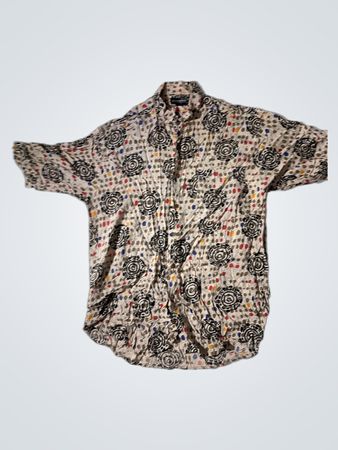 REUNION MENSWEAR Kurzarm Hemd mit Knopfleiste