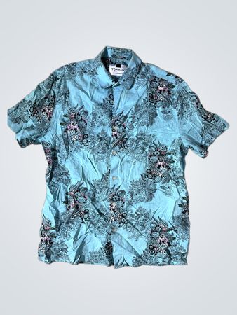 TOPMAN Kurzärmliges Button-Up Hemd