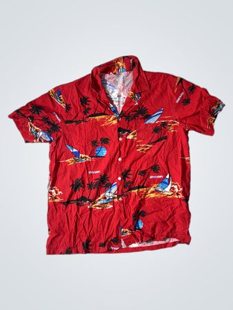 Island 100% Baumwolle XL Hawaiian Shirt