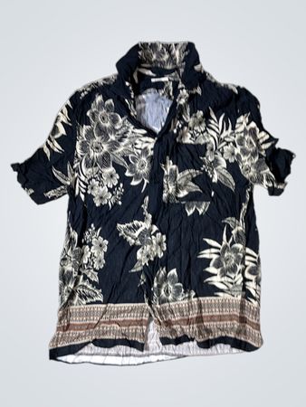 River Island Kurzarm-Blumenhemd