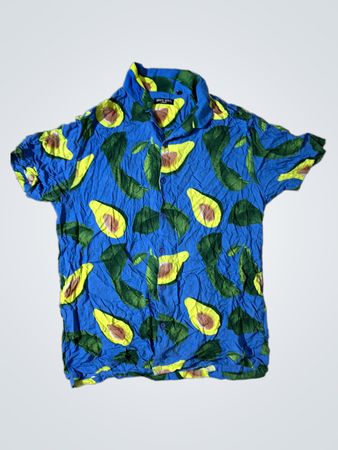 Brave Soul London Avocado Print Shirt