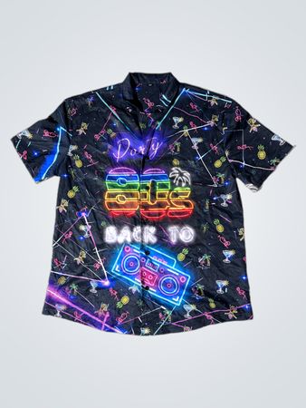 Party 80er Zurück in die 80er Grafikshirt