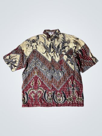 SUBUR Batik Neue Mode Kurzarmshirt
