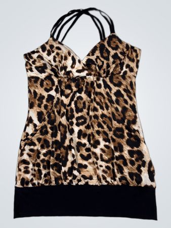 Leopard Print Camisole Top