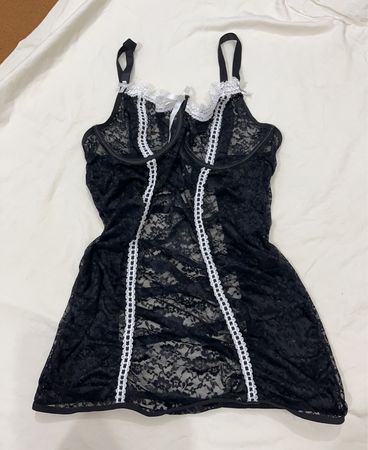 Black Lace Teddy