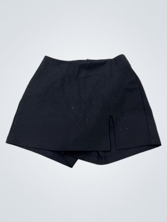 Quiz Black Embellished Skort