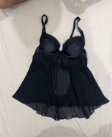 Ann Summers Schwarzes Babydoll Dessous