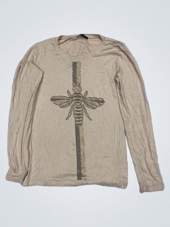 ELITE Damen Langarm-T-Shirt mit Bienenschmuck