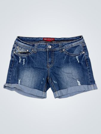 RED RIVET Damen Jeansshorts