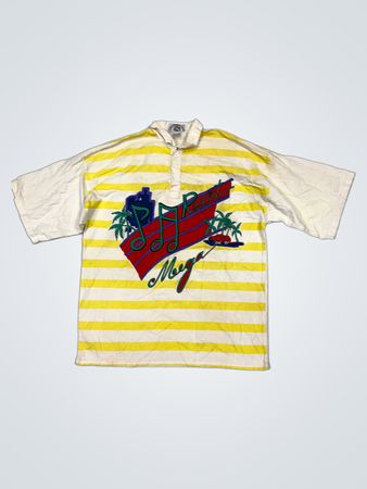 Camp Beverly Hills gestreiftes Polohemd