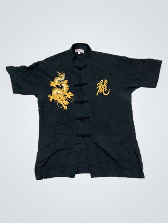 Ostkollektion Schwarzes Drachen Shirt
