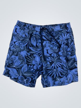 TOM FRANKS X LARGE Blaue Blumenmuster Badehose